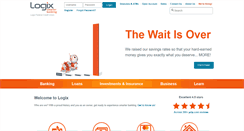 Desktop Screenshot of logixbanking.com